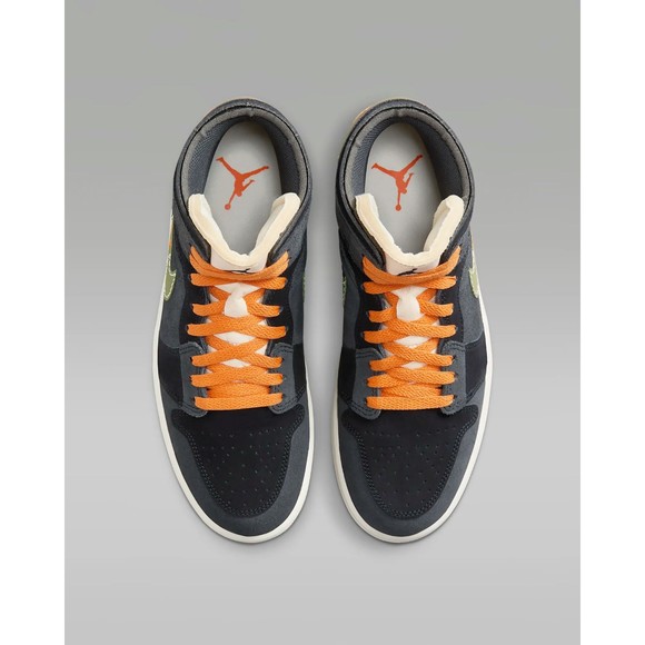 Nike Air Jordan 1 Mid SE Craft Anthracite Light Olive FD6817-003 Size 10.5 NIB! main image 5